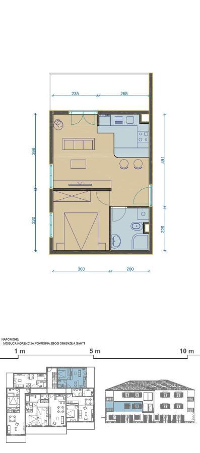 Apartment Maestral Rogač 外观 照片